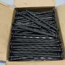 Metal Nails 50 Pcs 10-Inch Landscape Anchoring Spikes for Paver, Weed Barriers, Turf, House Construction, Carpentry Nail, Tent, Anchoring Spikes (10in 50pcs)