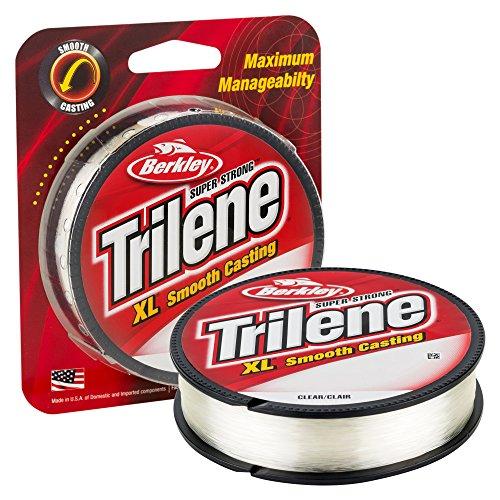 Berkley Trilene® XL®, Clear, 17lb | 7.7kg, 300yd | 274m Monofilament Fishing Line, Suitable for Freshwater Environments