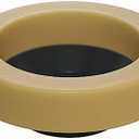 Hibbent Toilet Wax Ring, Thick Toilet Bowl Wax Ring Gasket for Toilet Bowl, Polyethylene Flange- Gas, Odor and Watertight Seal, Fits 3-inch and 4-inch Waste Line