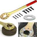 Crank Pulley Tool Kit Screw Wrench Holder Compatible with Subaru Imprezas Legacy Outback Foresters XT Baja SVX Saab 9-2X