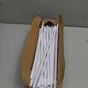 STARLATTA Foldable Drying Rack Clothing, 3-Tier Portable Clothes Drying Racks for Indoor & Outdoor, Anti-rust Compact Laundry Rack Collapsible, Compact Size, 15 lbs Max Load, White 28"D x 10"W x 35"H