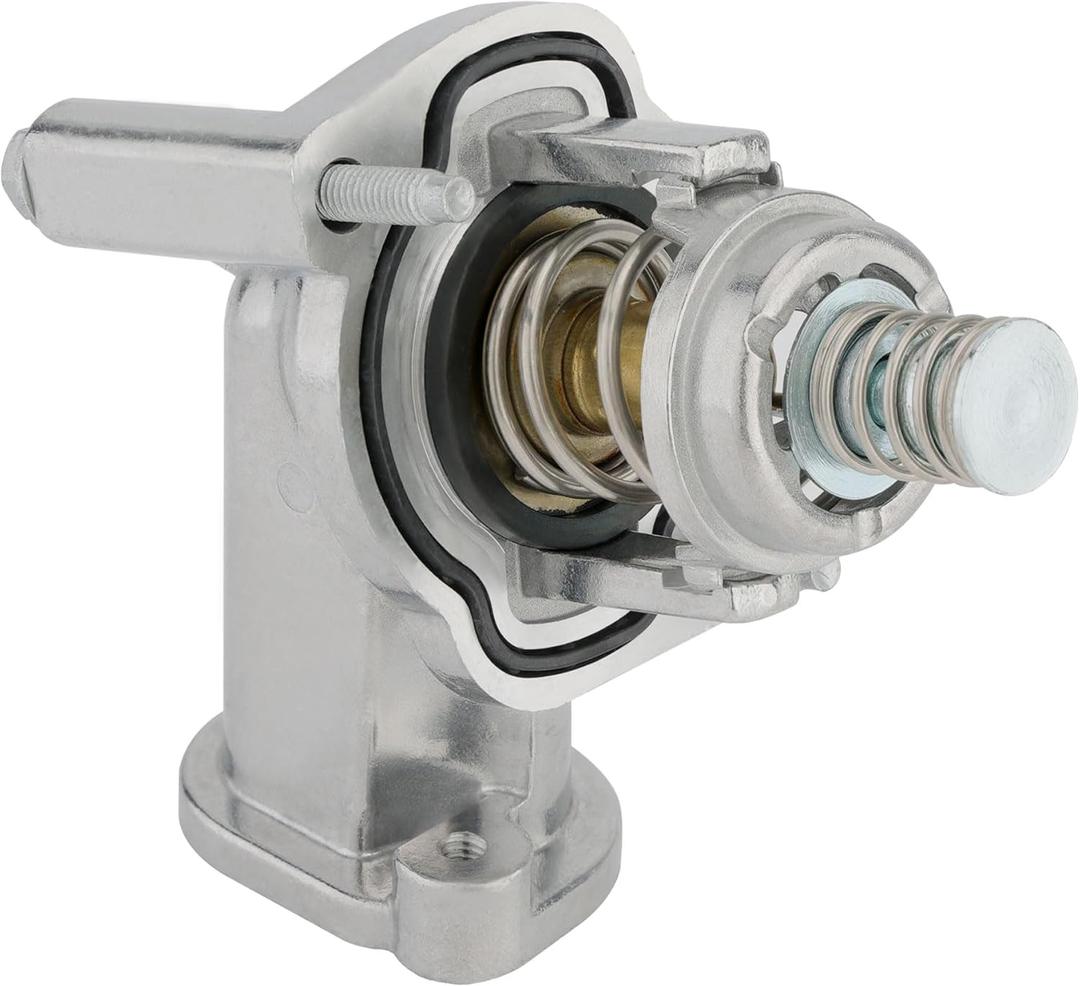 15-81889 Engine Coolant Thermostat Housing Assembly for Chevy for Camaro 16-22, for Colorado 17-22, for GMC for Canyon 17-22, for Cadillac for ATS for CTS 16-19, for CT5 20-22, for CT6 16-20, 12678784