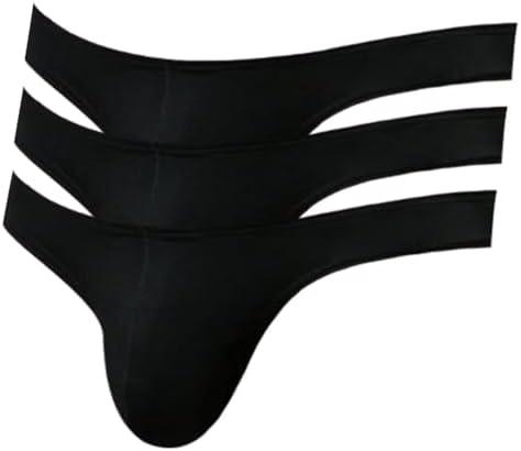 Pdbokew Men's Thongs Underwear Comfortable T-Back G-String XL
