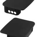 Left and Right Side Rear Bumper End Cap for Jeep TJ 1997-2006 Replacement 55078139AA 2Pcs Black