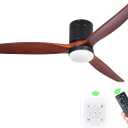 YITAHOME 52 Inch Low Profile Ceiling Fan Flush Mount Fan