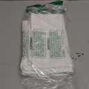 Precoco White Pillow Cases Standard Size-100% Cotton Pillowcase Covers with Zipper Hidden, Breathable & Ultra Soft/Pillow Covers for Easy Care, Set of 2