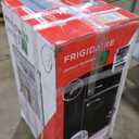 Frigidaire Retro Mini Fridge with Freezer & Side Bottle Opener-Small 2 Door Refrigerator for Office Bar or College Dorm Room-3.2 Cu Ft  19"D x 20.5" W x 33.5" H (ONYX)