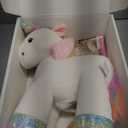 iPlay, iLearn Plush Magic Unicorn Toy W/Remote Control Fairy Magical Wand, Girl Music Unicorn Stuffed Animal W/LED Light Sound, Interactive Birthday Gift 18 24 Month Baby Toddler 2 3 4 5 6 7 Year Kid