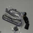 Plug and Play Saddlebag Lights LED Running Brake Turn Signal Lamps, Compatible with Harley Street Glide FLHX, Road Glide FLTRX, CVO FLHXSE,FLTRXSE,FLTRXSTSE 2024-2025,ABS (Smoke)