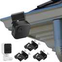 3Pack Gutter Mount for Blink Outdoor 4 (4th Gen) / (3rd Gen), with Outlet Wall Mount for Blink Sync Module 2, Perfect Vision for Your Surveillance Camera - Black