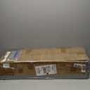 Shintenchi Over The Toilet Storage Cabinet, Bathroom Shelf Organizer with Anti-Tip Device Small Freestanding Space Saver with Adjustable ShelfWhite (Wood Door)