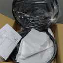 13 inch Black Flush Mount Ceiling Light Fixture,2-Light Hallway Light fixtures Ceiling,Light Fixtures Ceiling Mount for Kitchen,Farmhouse,Bedroom (2 Pack)