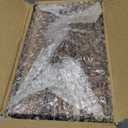 Large Wooden Keepsake Box, Vintage Storage Box with Hinged Lid, Decorated Wooden Memory Box for Crafts Art Hobbies Photos and Valentine's Day Decoration