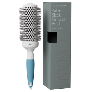 Medium Round Brushing Brush  Ceramic Hair Brush for a Smooth Salon Style Look  Professional Brushing Brush Ideal for All Hair Types  43 mm