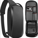 20 Pack of Carrying Case for Steam Deck Console & Accessories, Shockproof Hard Shell Protective Crossbody Shoulder Chest Backpack with Pockets Fit Console for Travel and Home Storage