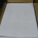 sancua White Table Cloths Rectangle, 8 Pack Tablecoths for 6 Foot Tables - Washable Polyester Fabric Table Cover for Wedding, Birthday Party, Banquet Reception, 54x108 Inch