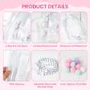 Protective Case for Plush Doll, Clear Hanging Display Cases for 17/15cm Plush DollCrossbody Doll Storage Bag for Collectibles Building Block Storage BagTransparent7.5 x 4.7 x 2.75 in