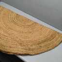 Rug Area Rugs Natural Jute 4' Round for Livingroom Bedroom Washable Reversible RagRug Braided Carpet Farmhouse Kitchen Indoor Outdoor Area Runner Mat for Hallway, Entryway,Garage, Patio