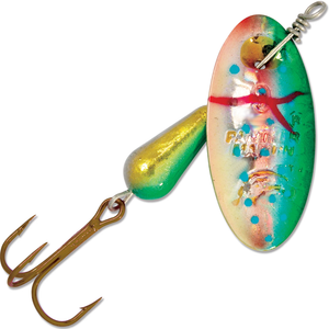 Panther Martin PMH_6_TGR Classic Holographic Spinners Fishing Lure - Tiger Green Holographic - 6 (1/4 oz) Set Of 2 Pack