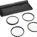 Series 1 +1 +2 +4 +10 Close-Up Macro Filter Set with Pouch (72mm), Black, 8.5 x 4.3 x 1.3 inches, (CL-72)
