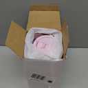 AGH 1 Pack 20 oz Sublimation White Tumblers with Handle & Straw, Double Wall Stainless Steel Vacuum Insulated Cups with Filp Lid, Leak-Proof Travel Mug for Hot/Cold Drinks