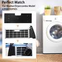 6 Pcs GE Washer Dryer Combo,WH01X35719 Lint Filter replacement with dryer vent brush,2025 New Lint Filter for Ge Washer Dryer Filter Sponge,Hand Washable and Reusable,Models: PFQ97HSPVDS