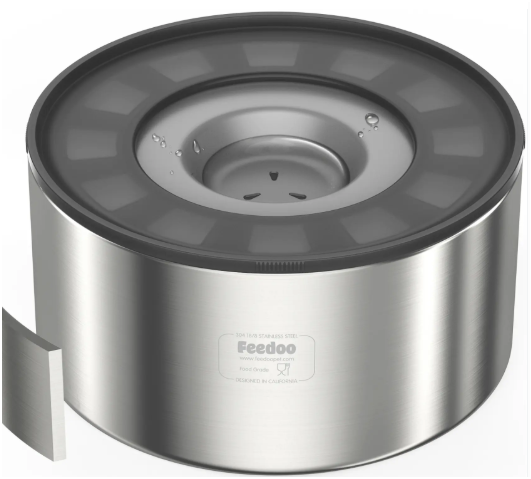 FEEDOO SlowFeeder Dog Bowl, Stainless Steel.3 Cup Brand New NonSlip  Non Rusting