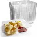 300 Pcs Nacho Trays Disposable(Plastic),12oz Nacho Bowls for Nachos & Cheese Dip,Nacho Boats Plates for Kids,Parties, Movie Night Supplies