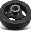 A-Premium Engine Harmonic Balancer Pulley Compatible with Ford Explorer, Edge, Flex, Fusion, Taurus, Transit-250 & Lincoln Continental, MKS, MKT, MKX, MKZ & Mazda 6, CX-9 & Mercury Sable, 3.5L 3.7L
