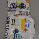 umoni Transportation Tablecloth Transportations Birthday Party Supplies 2PCS Train Bus Table Covers Transportation Party Table Decor for Vehicle Car Theme Baby Shower Decorations