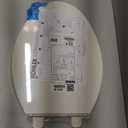 KOHLER 20110-96 Brevia, Slow Close Toilet Seat, Elongated Toilet Seat, Grip-Tight Bumpers Quick-Attach Hardware, Biscuit