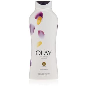 olay vitamin e age defy body wash, 650 ml (22 fl oz)