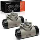 A-Premium Rear Drum Brake Wheel Cylinder Compatible with Chevrolet and GMC Models - Silverado 1500 2006-2008, Silverado 1500 HD 2005-2006, Sierra 1500 Classic, Sierra 1500 HD Classic, 2-PC Set