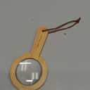 Wood Magnifying Glass for Kids - Wooden Montessori Learning Adventure Toy - Learn and Explore - Wooden Magnifier (1 Piece)