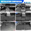 Titibett Floor Mats Trunk Liner Fit for 2025-2026 Toyota 4Runner 5-Seat Only Gas Floor Protector Trunk Cover Cargo Mat Compatible with 4Runner Interior Accessories, 4PCS