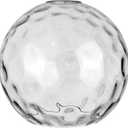 Skelang 7" Glass Light Shade, Lip-less Globe Lamp Shade with Fitter Opening, Replacement for Pendant, Industrial Table Lamp, Wall Sconce, Hammered