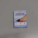 ZenToes Hammer Toe Corrector for Women & Men | Triple Loop Gel Toe Spacers & Separators | Realign Bent, Crooked, Curled, Claw, Hammertoes | Soft Support for Straightening | 4 Pack, Beige