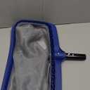 POOLAZA Pool Skimmer Net, Larger Capacity Pool Net Skimmer with Durable Deep Net, Sturdy Frame Pool Nets for Cleaning Effortlessly, High-Efficiency Pool Leaf Net with Easy Scoop Edges (Navy Blue)