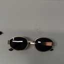 livho 2025 Trendy Oval Sunglasses - Stylish Polarized Shades for Everyday - Retro Metal Frames