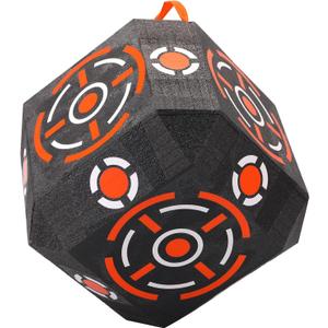 LWANO Multi-Sided Archery Target Block - High Polymer Fiber Bow & Arrow Target with Lightweight Handheld Design (12inch)