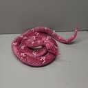 Snake Plush, Stuffed Snake Animal, 71 in Large Toy Snakes for Kids, Lifelike Giant Stuffed Animals for Birthday Present Party Prank Prop (Pink)