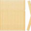 Paint Stir Sticks Bulk 14 inch, 100 PC Wooden Paint Stirrers Mixing Stick, Large Popsicle Sticks for Crafts