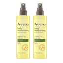 Aveeno Daily Moisturizing Body Oil Mist with Oat & Jojoba Oil for Dry Sensitive Skin, Nourishing Body Spray for Smoother Skin, Paraben-, Silicone- & Alcohol-Free, Twin Pack, 6.7 fl. oz, 2 Pack