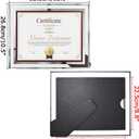 Schliersee 8.5x11 Certificate Frame Set of 10, 8.5 by 11 Glass Photo Picture Frame for Certificate, Document, Diploma, Degree, Award, 8.5x11 Frame 10Packs