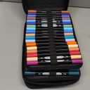 TBC The Best Crafts Acrylic Paint Markers, 108 Colors Water-Based Paint Pens for Art and Craft Projects, Multi-Surface Use on Fabric, Glass, Wood, Stone, Metal, Ceramic, Canvas, Rock