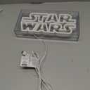 Paladone Star Wars LED Neon Logo Light Sign - Wall Mountable or Free Standing - Great Gift & Room Decor for Star Wars Fans