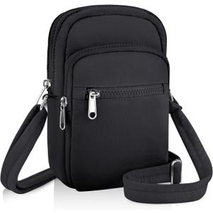 Small Crossbody Bags for Women, Puffy Mini Cross body Cell Phone Shoulder Purse Bag Handbag Travel Wallet with RFID Blocking