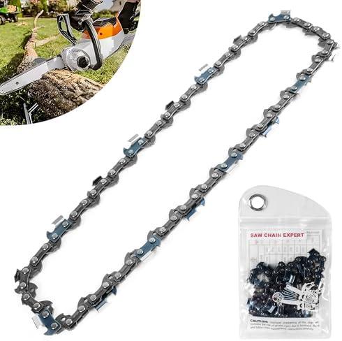 2 Pack 16 Inch Chainsaw Chain S56-3/8" LP Pitch, .050" Gauge, 56 Drive Links - Replacement for Craftsman CMECS600 S165, Ryobi RY3716, Homelite, Echo, Husqvarna & Poulan 16" Chainsaws