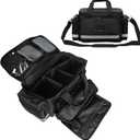First Aid Bag Medical Empty Bag Emergency Responder Trauma Bag Empty, Professional First Aid Kits Storage Medical Bag with Inner Dividers and No-Scratch Bottom Home Health
