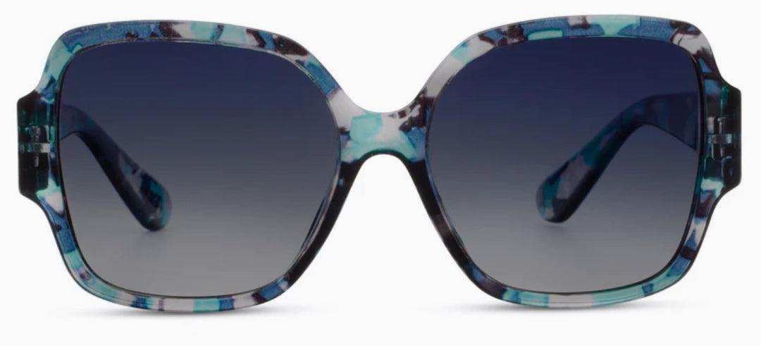 PEEPERS: CANCUN POLARIZED SUNGLASSES IN MARINE QUARTZ